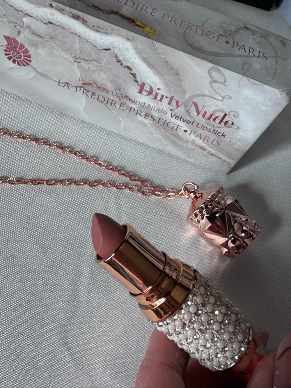 Dirty Nude Velvet Lipstick - Dusty Rose - Picture 6 of 6